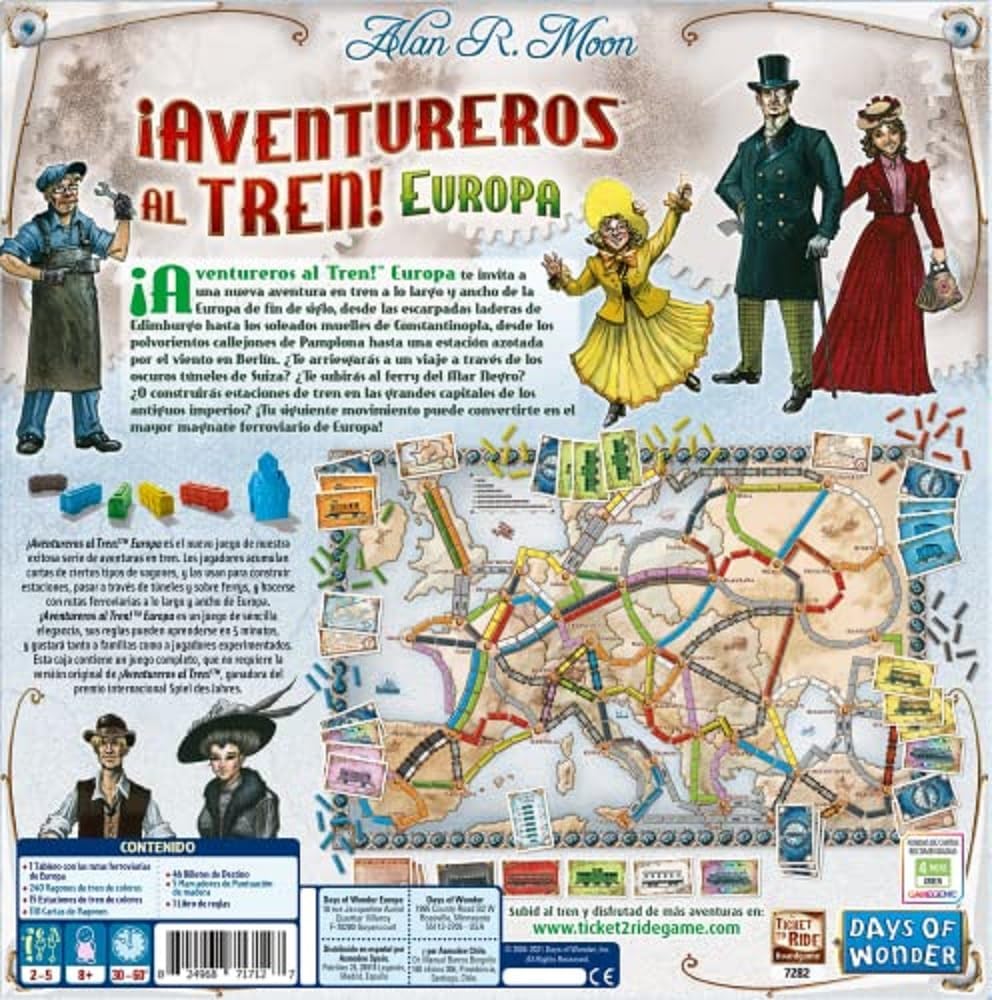 ¡Aventureros al Tren! Europa - Unbox Now