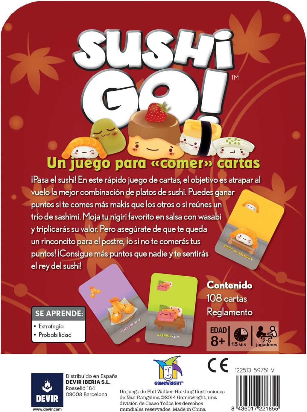 Sushi Go - Devir