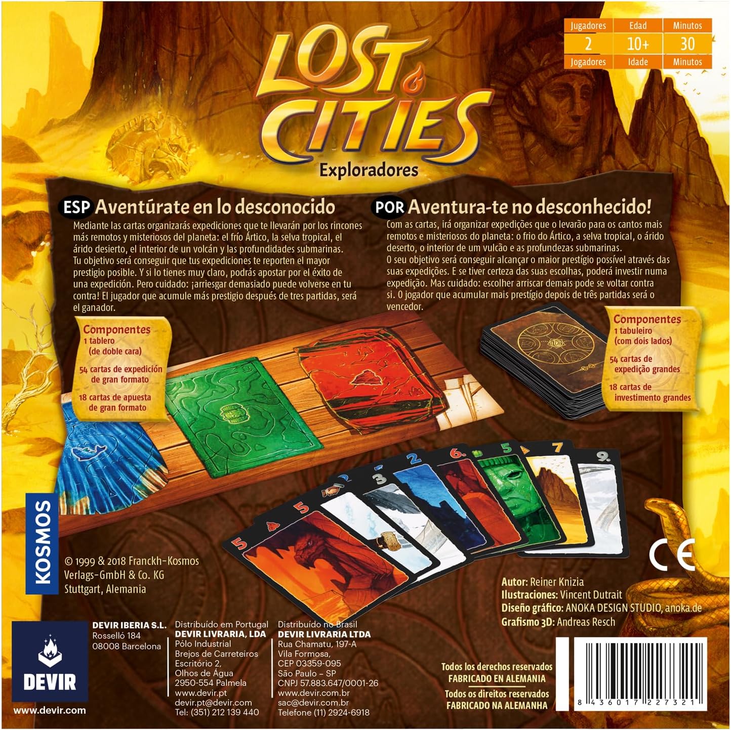 Exploradores (Lost Cities) - Devir