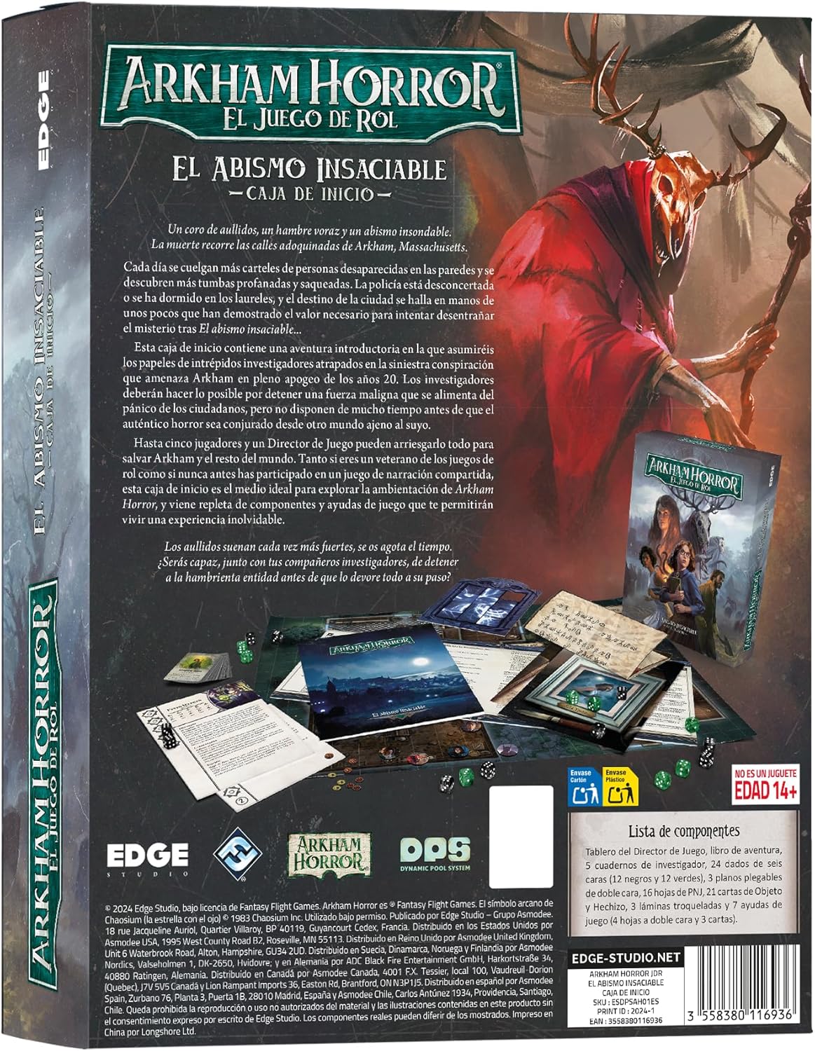 Arkham Horror: El Abismo Insaciable - Edge Studio