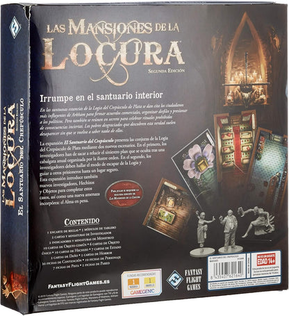 Las Mansiones de la Locura | El santuario de crepúsculo (Expansión) - Fantasy Flight Games